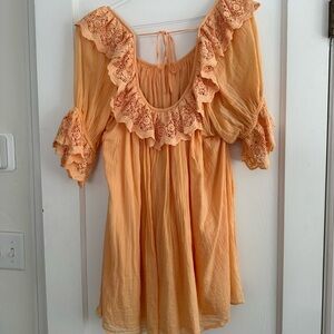 Tularosa Peach Dress